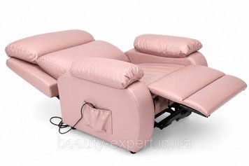 Професійне електричне крісло-реклайнер Lux Comfort (2 мотори) для салонів краси та beauty-кабінетів