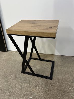 Удобный маленький приставной столик под кресло-реклайнер LOFT-12д_MR мобильный столик для экспресс маникюра