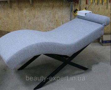 Анатомічна кушетка з підголівником Comfort для нарощування вій кушетка для перманентного макіяжу