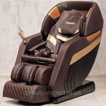 Масажне крісло XZERO&nbsp;LS 35 4D Brown крісло для відпочинку 8 режимів масажу