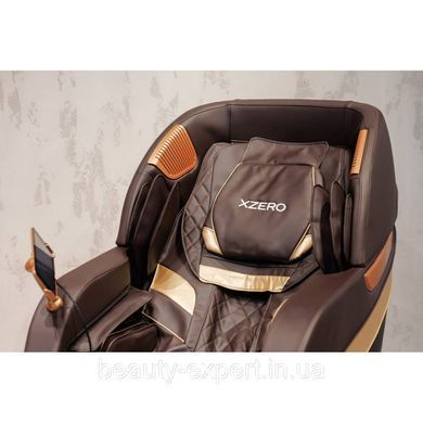 Масажне крісло XZERO&nbsp;LS 35 4D Brown крісло для відпочинку 8 режимів масажу