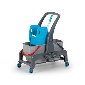 Візок для вологого прибирання Procart JET 720S з двома відрами та тримачем для швабри