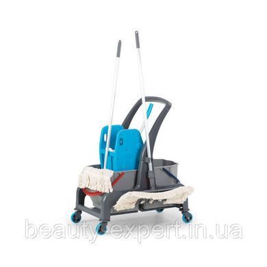 Тележка для влажной уборки Procart JET 720S с двумя ведрами и держателем для швабры