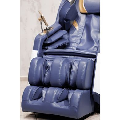 Кресло массажное для отдыха XZERO X22 SL Premium Blue с ростом пользователя до 130 кг и весом 190 см