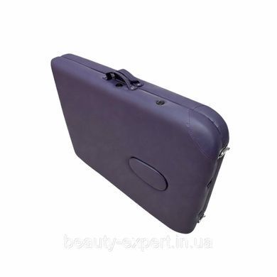 Деревянный массажный стол АСПЕКТ складная кушетка для салонов и SPA&nbsp;185&times;70&times;62-87 (фиолетовая)