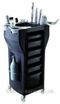 Парикмахерская тележка черного цвета UP GRADE MIX BLACK (Италия)