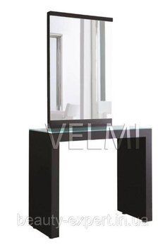 Рабочее место парикмахера и визажиста VM714 Парикмахерское зеркало с полкой Loona мебель для салонов красоты