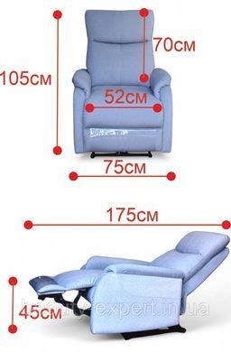 Реклайнер мод. COMPACT L-D для майстрів салону краси розкладне крісло-реклайнер зі спинкою на 180 градусів
