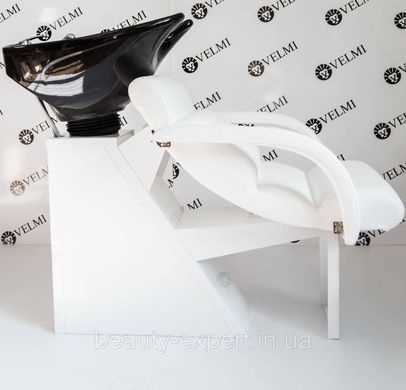 Парикмахерская мойка Shelley One White мойка парикмахерская на белом основании с креслом VM2020