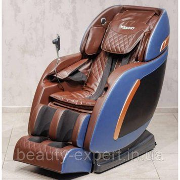 Кресло с массажем на вес до 135 кг XZERO Y14 SL Premium Blue массажное кресло с ИК обогревом спины