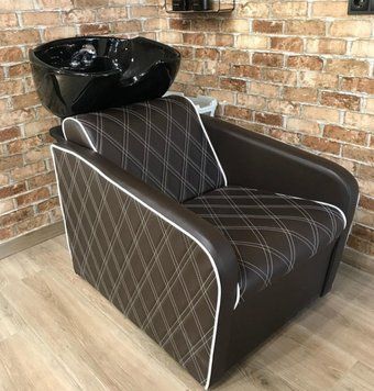 Мойка парикмахерская АНЖЕЛИКА ЛЮКС головомойка с креслом в Barbershop салонов красоты
