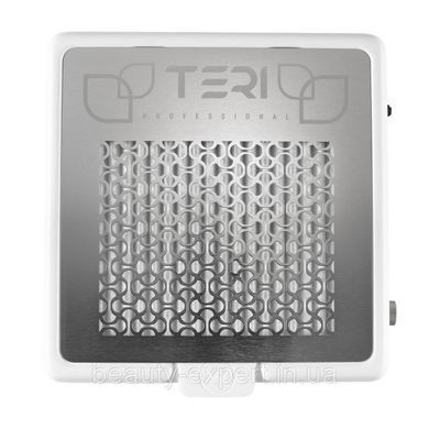 Витяжка Teri 800 М педикюрна/манікюрна БІЛА (решітка металік) з&nbsp;HEPA фільтром