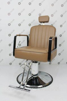 Перукарське крісло Barber Bronx для чоловічого салону краси Barbershop крісла з підголовником