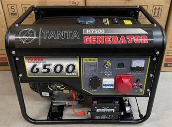 Трехфазный генератор TANTA H7500 (380): 6-6,5 КВт с функцией автозапуска для резервного электроснабжения