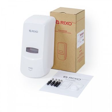 Дозатор жидкого антисептика и дезинфицирующих средств&nbsp;Rixo Grande S369WS