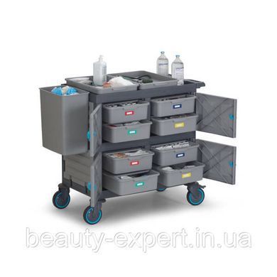 Тележка PROCART 1271 для больничного персонала и лабораторий