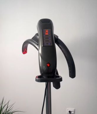 Клімазон для волосся KERATEX Lite Black 1200 Вт інфрачервоний на штативі з обертанням нагрівачів на 360&deg;