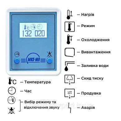 Стерилизатор паровой МизМа ГК 20 (автоклав) класс N с автоматическим управлением