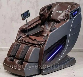 Крісло для відпочинку та масажу будинку XZERO Y18 SL Brown для повного релаксу та відновлення