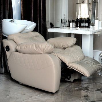 Перукарська VIP мийка реклайнер COMFORT ЛЮКС електромийки реклайнери для бьюті салону
