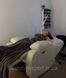 Кушетка-реклайнер для наращивания ресниц (180 градусов - 2 мотора) FRG-LASHMAKER раскладные кресла-реклайнеры