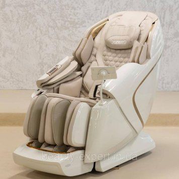 Масажне крісло XZERO LX 200 Lite Luxury White-1 каретка масажне крісло з функцією розтяжки спини