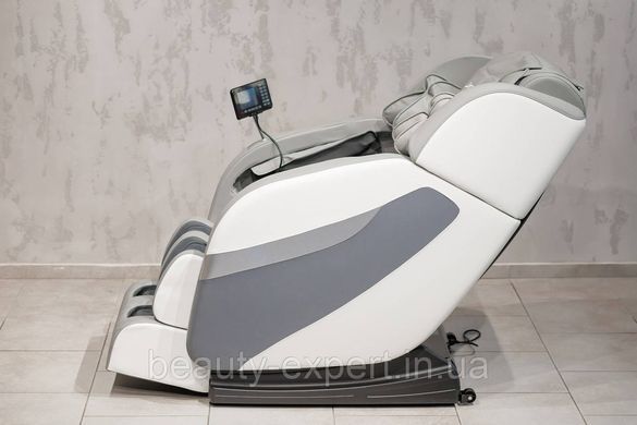 Кресло для отдыха с массажем на рост до 200 см XZERO Y14 SL Premium WHITE функциональное массажное кресло