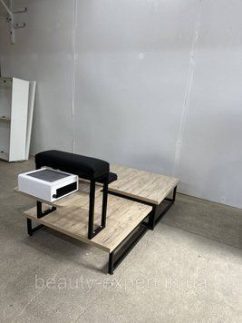 Подиум на металлическом каркасе под кресла для педикюра ПОД-10 раздвижной подиум усиленный