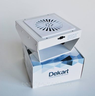 Встроенная вытяжка для маникюрного стола Dekart 4 (белая) врезные маникюрные вытяжки пылесосы для педикюра