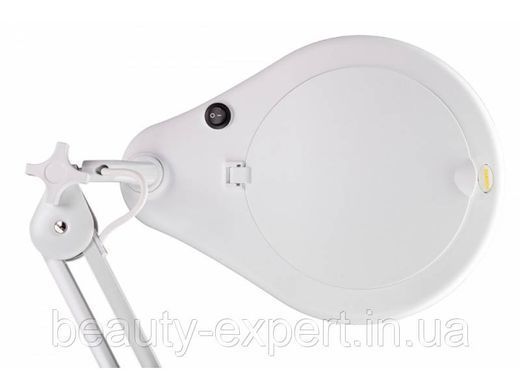 Лампа-лупа мод. 8062-3D LED (3 діопт.) ВЕЛИКА ЛІНЗА, кріплення до столу