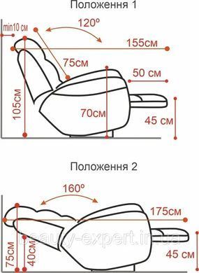Крісло-реклайнер з електроприводом&nbsp;ШЕФІЛД&nbsp;для комфортного домашнього відпочинку