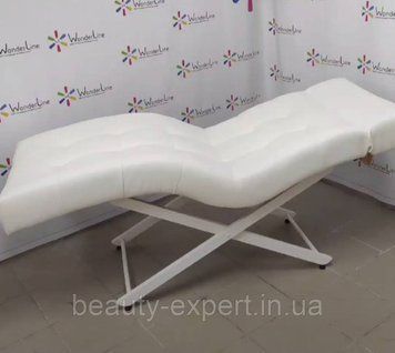 Анатомічна кушетка для нарощування вій NEW універсальне косметологічне крісло для татуажу