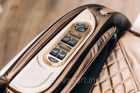 Крісло масажне для ваги до 150кг XZERO LX85 Luxury+ White з функцією 3D масажної каретки, на зріст до 200см