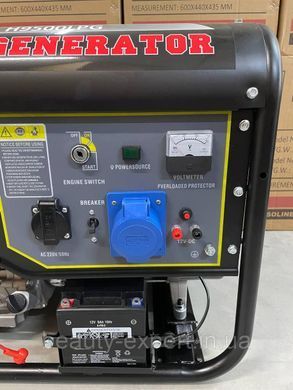 Генератор ДВУХТОПЛИВНИЙ 8-8,5 кВт 1-фазний TANTA H9500LPG: газобензиновий генератор з функцією автозапуску