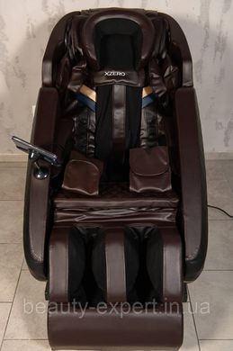 Шикарное массажное кресло в шоколадном цвете XZERO X44 SL&nbsp;Brown с ростом пользователя до 185см и весом до 130