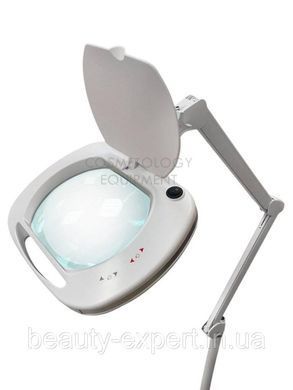 Косметологическая лампа лупа 6030 LED 3D с 2 регулировками яркости(Белый Холодный и Теплый Свет) 5