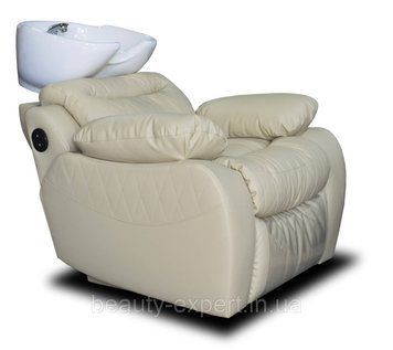 Мойка парикмахерская с креслом Relax глубокая керамика с сантехникой для парикмахерских салонов красоты