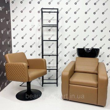 Комплект мебели для салона красоты&nbsp;Polo Lux&Milan Lux парикмахерский комплект 3в1