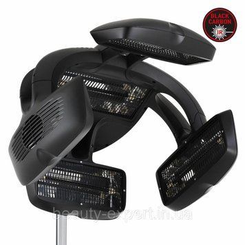 Клімазон для волосся Італійський RX6000 Electronic з 5 лампами Black Carbon на штативі