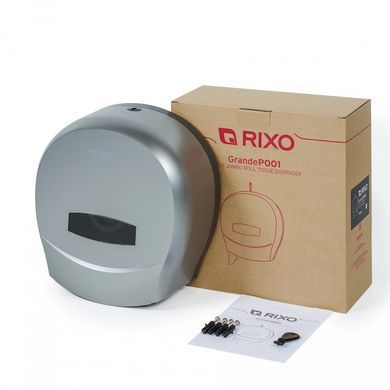 Настенный диспенсер для туалетной бумаги Джамбо Rixo Grande P001S
