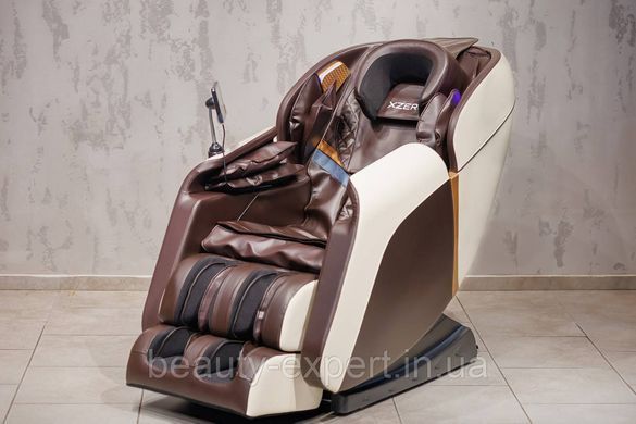 Масажне крісло для відпочинку XZERO V19 Brown крісла для масажу з регулюванням