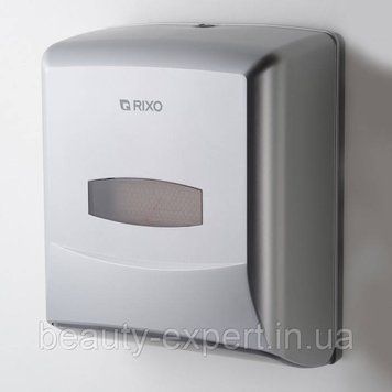 Гігієнічний диспенсер паперових рушників Rixo Maggio P238S настінний срібний колір