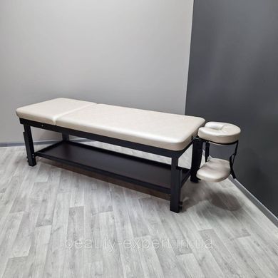 Широкий массажный стол 80 см стационарный KP-10 (80) PEARL ZEUS DELUXE деревянные массажные столы