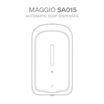 Автоматический дозатор мыла и антисептика Rixo Maggio SA015AW сенсорный (питание 220В)