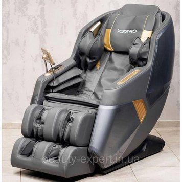 Крісло масажне XZERO X22 SL Premium GREY 6 крісло для масажу з функцією обігріву