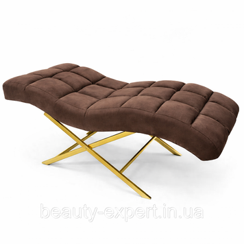 Кушетка анатомічна з квадратами Ledy Style кушетка лежак для салонів краси