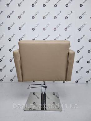 Кресло парикмахерское на гидравлике для салона красоты&nbsp;QUADRO VM858 Плоский квадрат