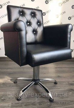 Кресло парикмахерское с мягкими подлокотниками для салона красоты PUARO VM873/1