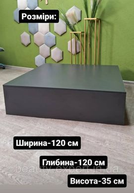 Подіум для крісла педикюрного реклайнер NEW ГРАФІТ подіум під педикюрні крісла