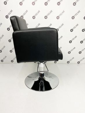 Кресло парикмахерское на гидравлике для клиента Mark VM814 Диск хром